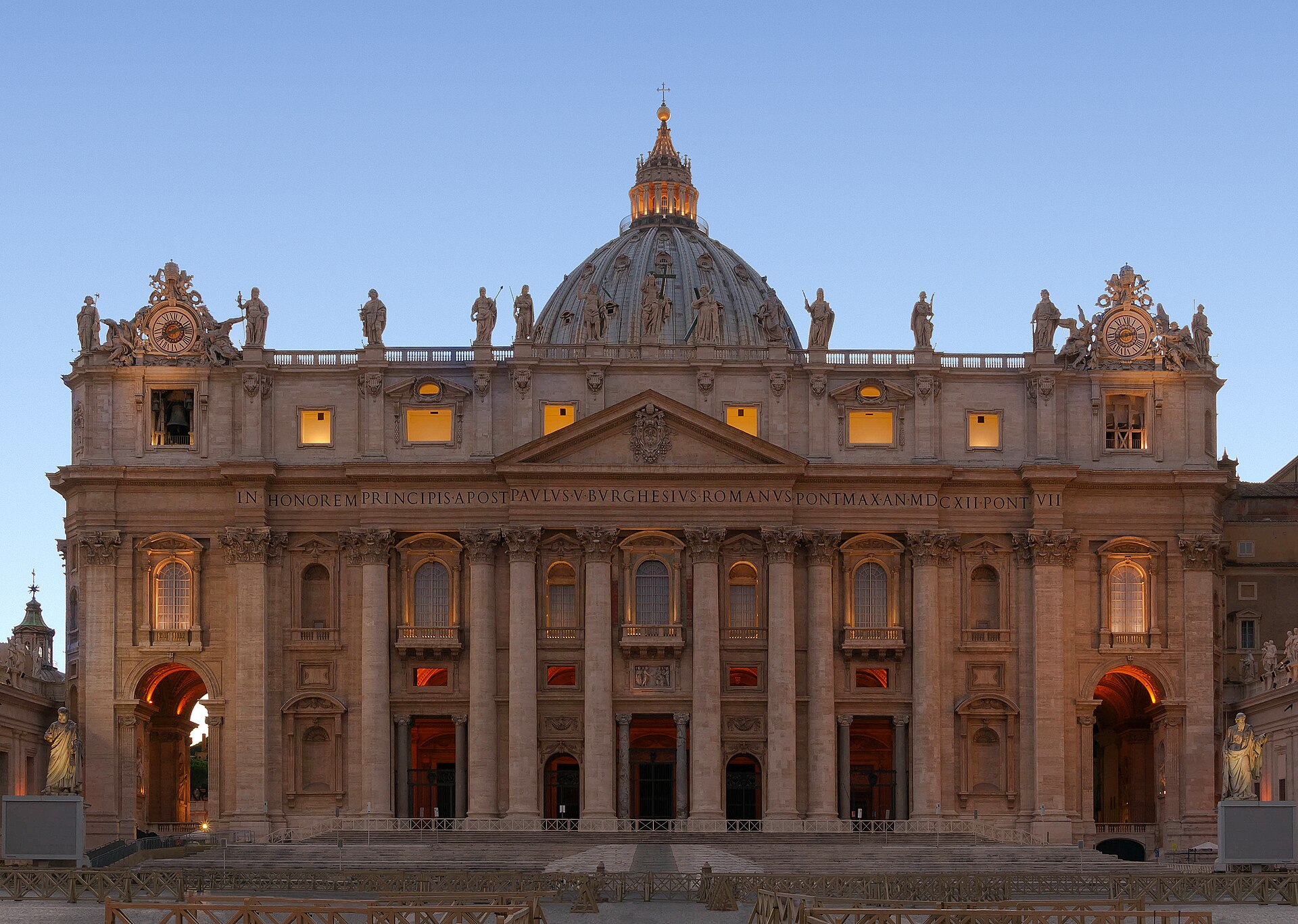 St Peter's Basilica dominates Day 2 of the itinerary — the Vatican is best visited early and with booked tickets