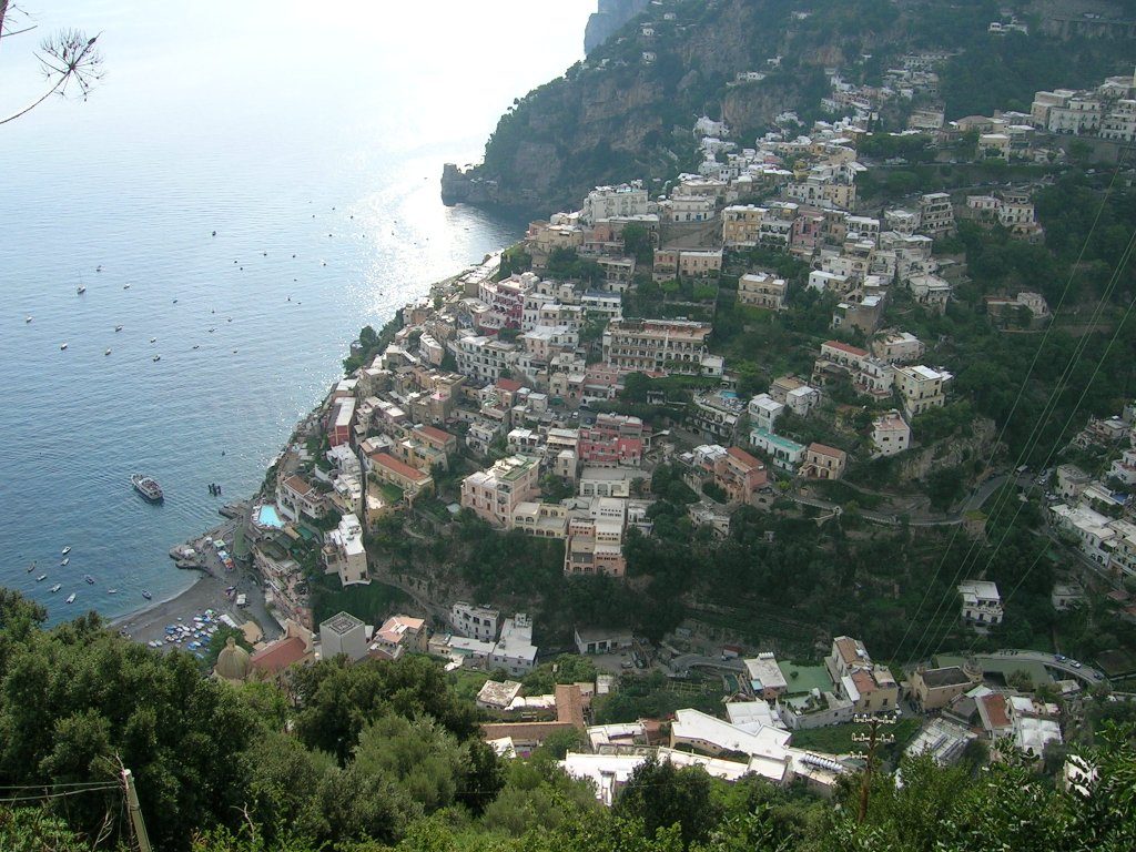Positano and the Amalfi Coast from above — Amalfi Coast travel guide
