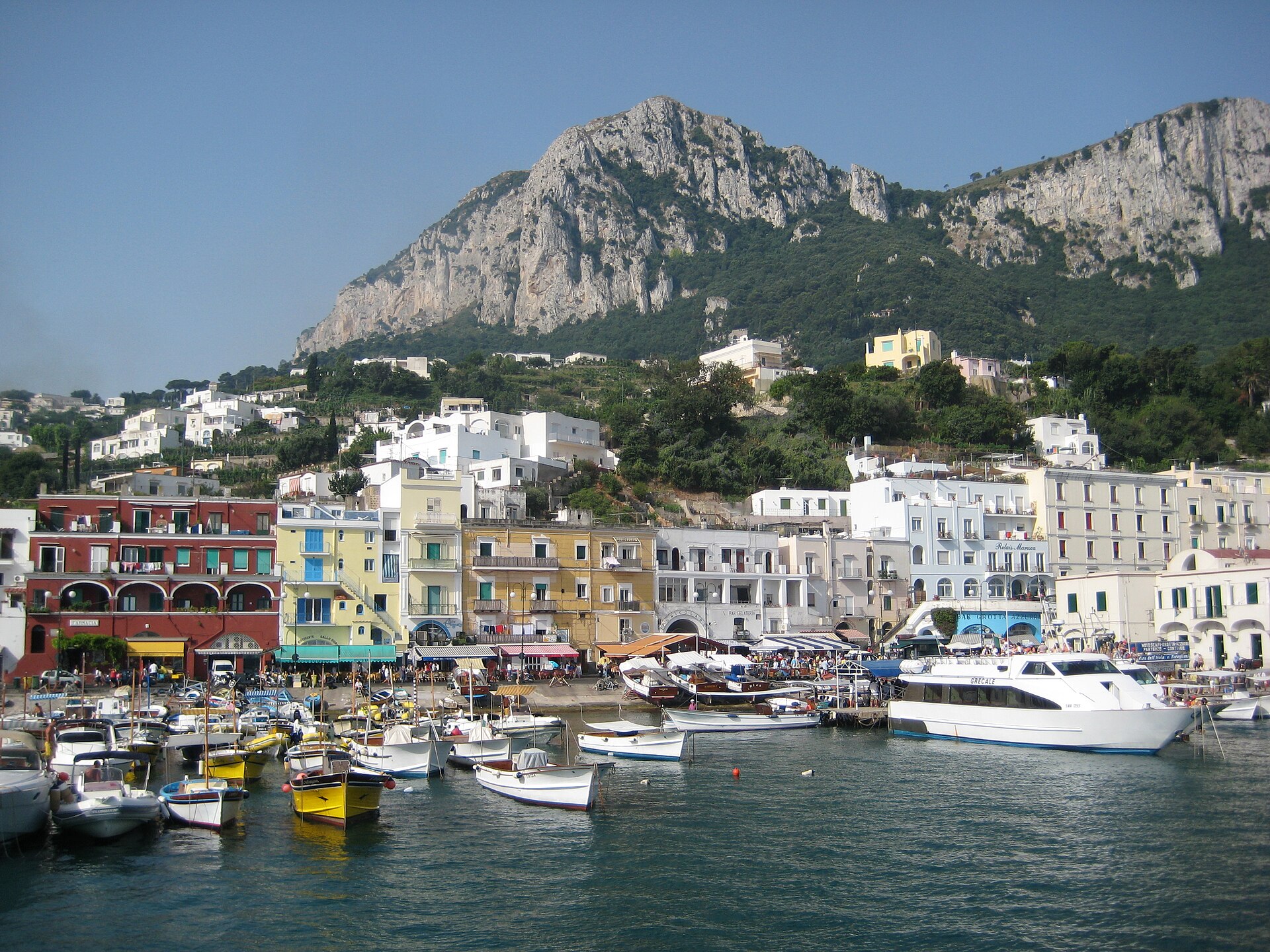 Capri coastline