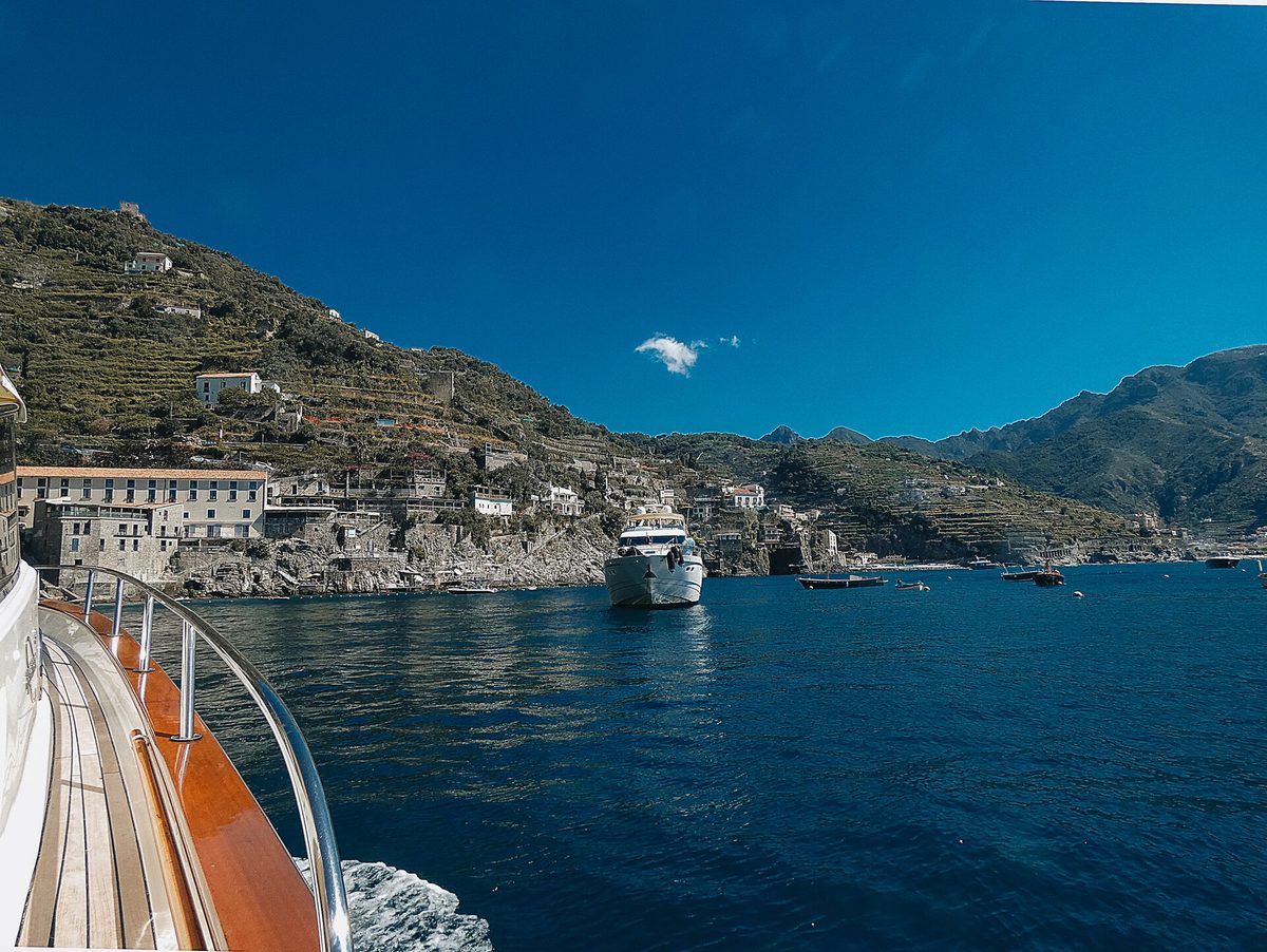 Positano on the Amalfi Coast in summer
