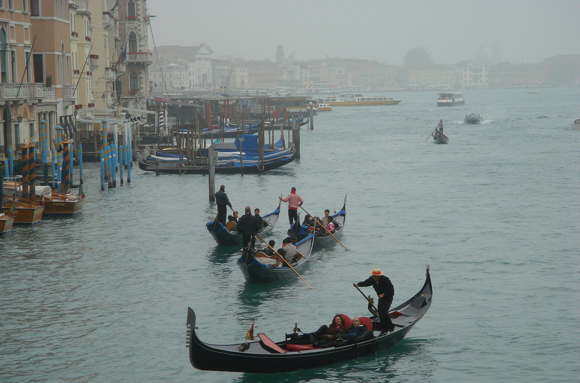 Venice in January: early-morning mist on the Grand Canal, the city at its most atmospheric and most empty