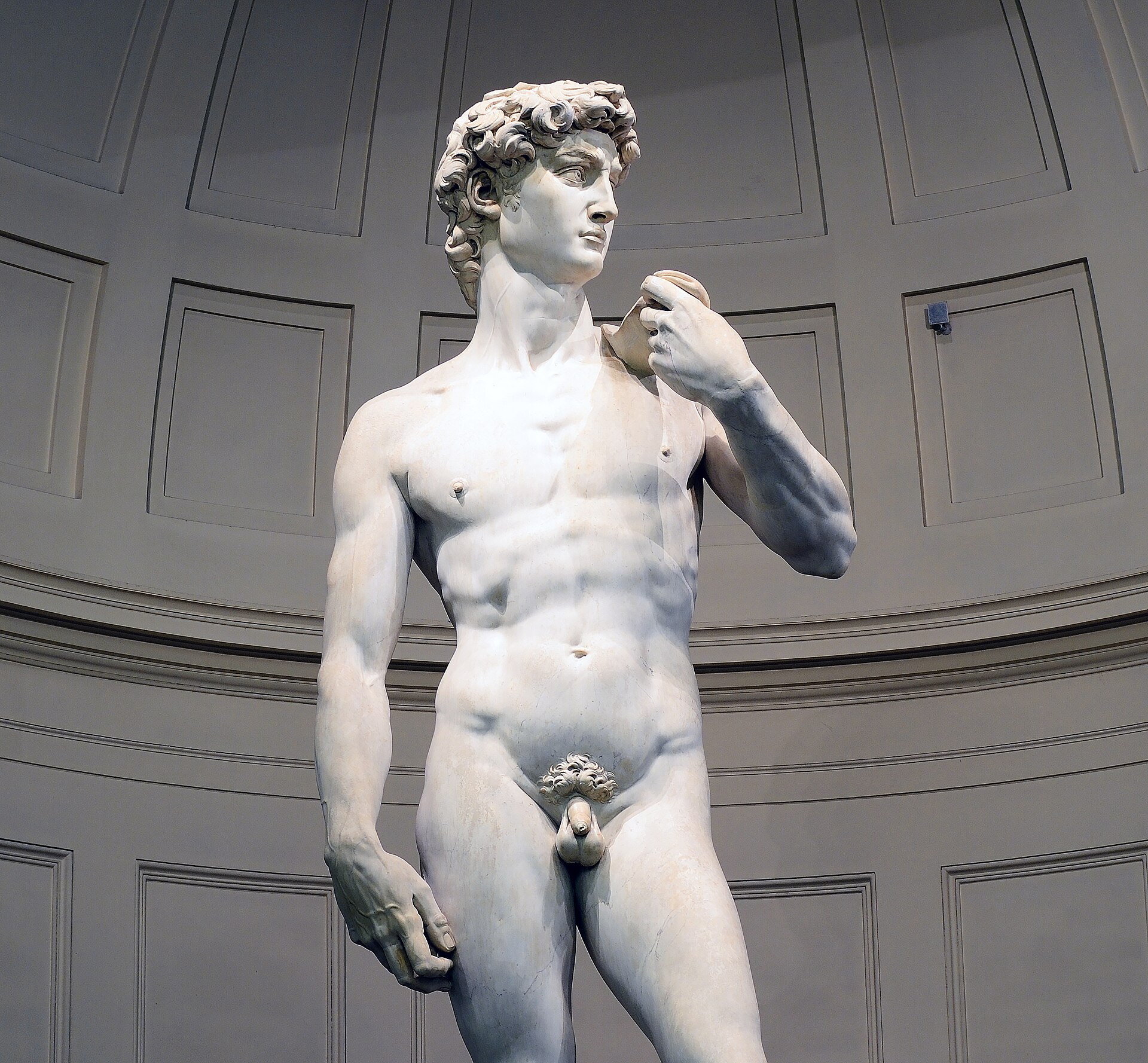 Michelangelo's David in the Galleria dell'Accademia in Florence, a headline stop in any Italy museum ticket prices breakdown
