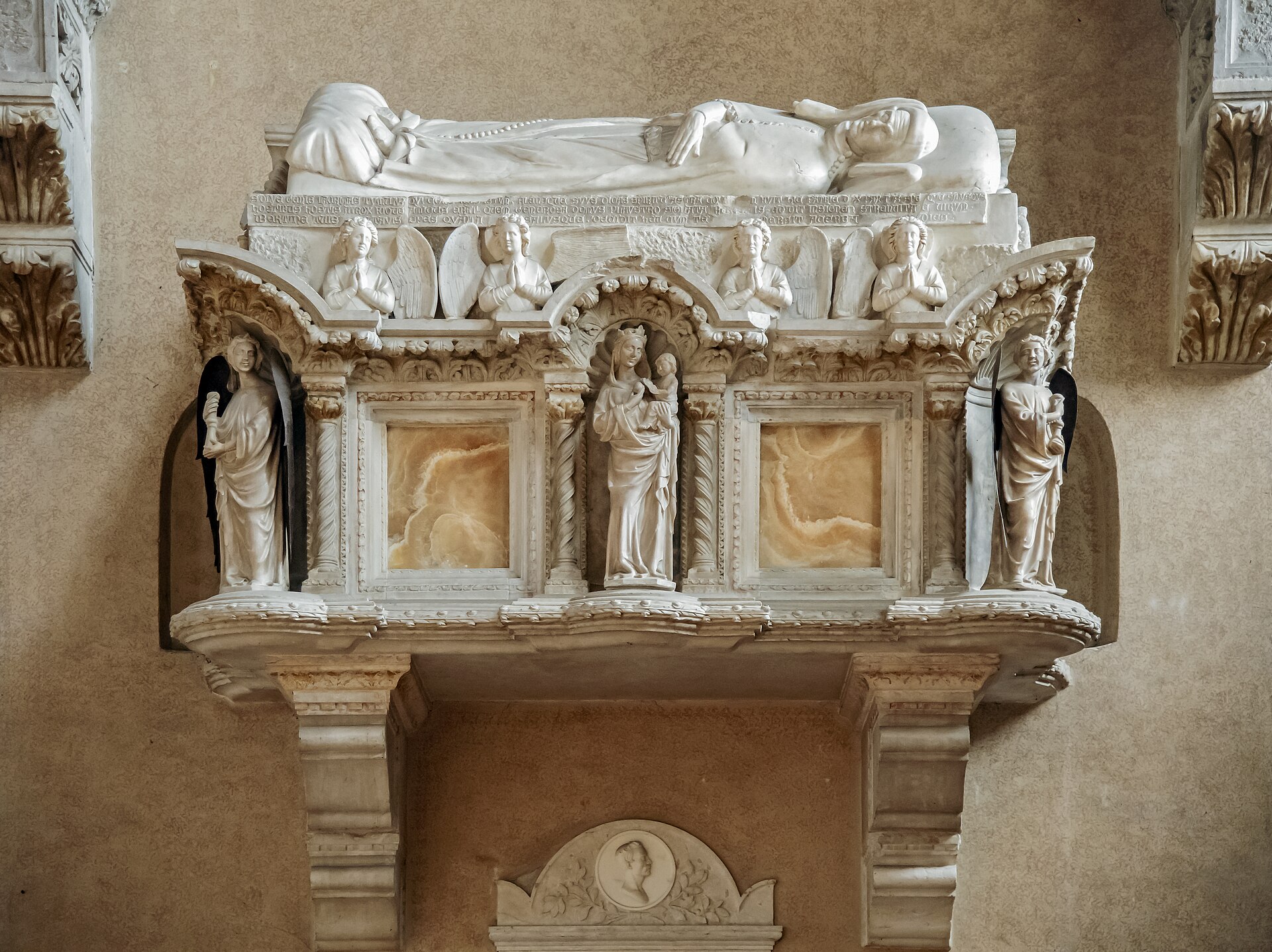 Interior of a church in Italy