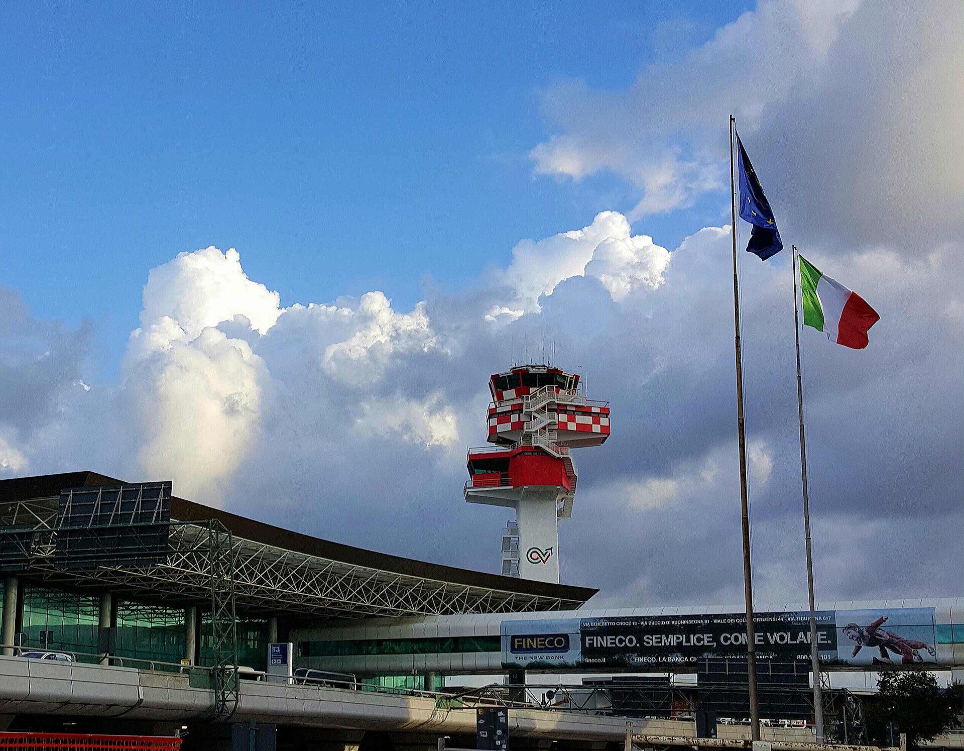 Rome airport to city center: departures from Fiumicino Airport (FCO), Rome's main international gateway
