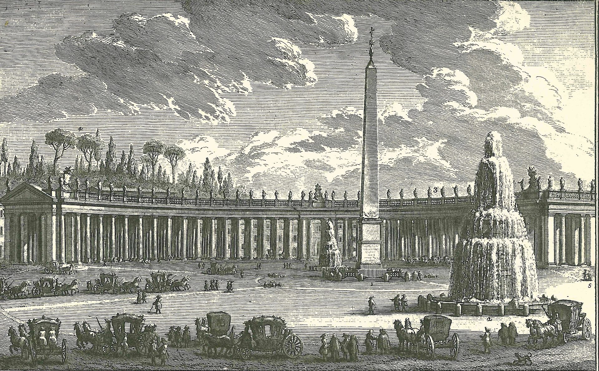 St. Peter's Square, Vatican City — the approach to the basilica and the gathering point for papal audiences